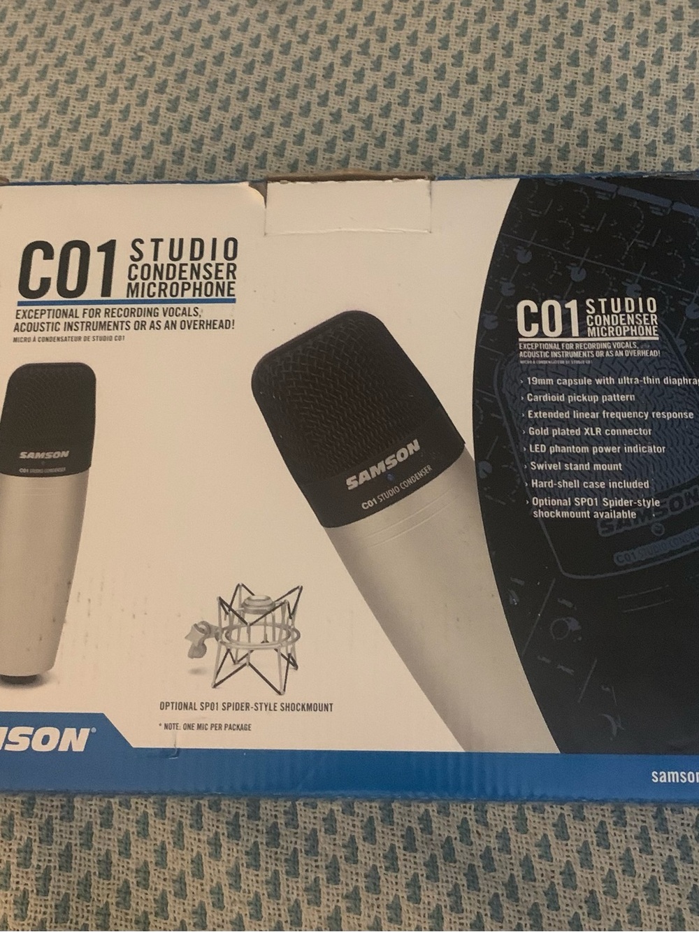 Samson C01 Condenser Microphone - Picture 6 of 7